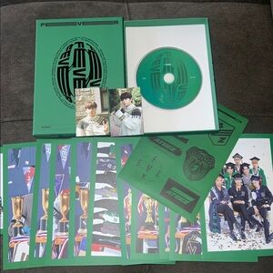 ATEEZ Green Fever Album Set with Photocards